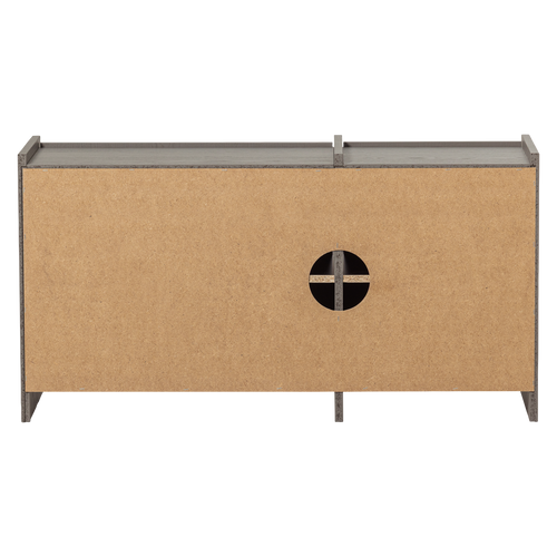 WOOOD tv meubel 102 cm Brock - Essen Fineer - Warmgrijs - 53x102x44