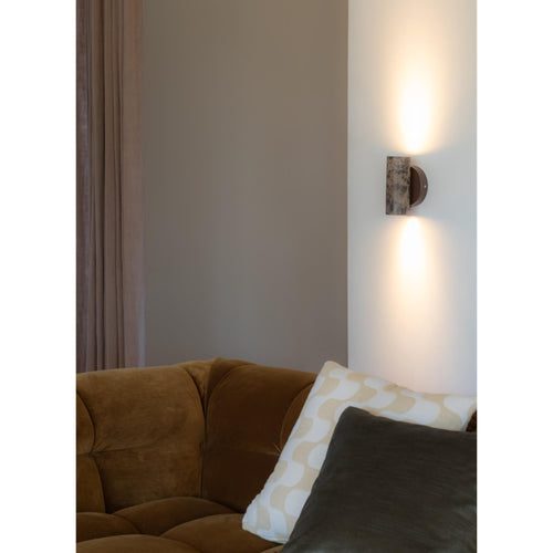 it's about RoMi wandlamp Tivoli - bruin - 10x12x17cm