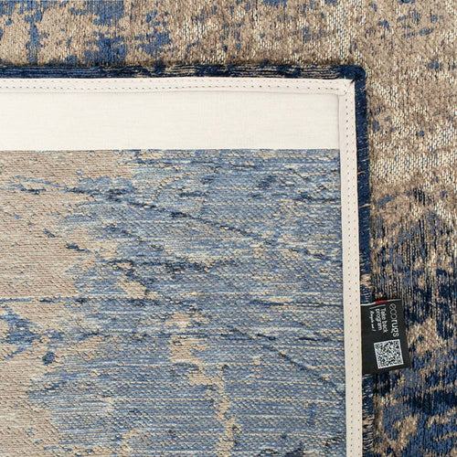 Louis De Poortere vloerkleed Abyss Blue - blauw - 280x390cm