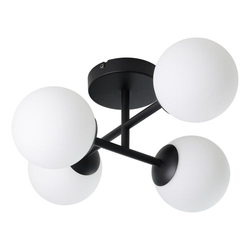 EGLO plafondlamp Castrovido - badkamer - zwart