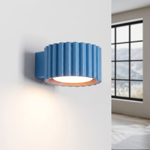 Sollux Lighting Wandlamp AURA azuur Gx53 - 10x12x6cm