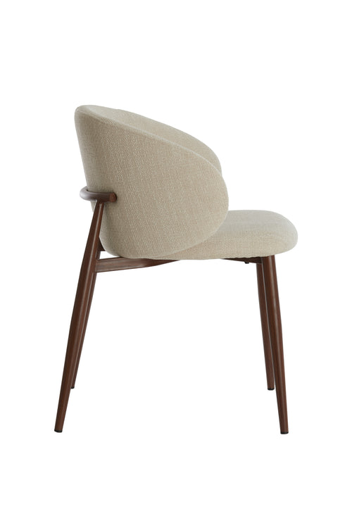 Light & Living eetkamerstoel ALUKO - 56x57x74cm - wit - Set van 2 - vtwonen shop