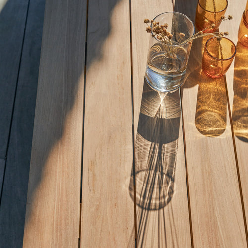 Tikamoon Loungetafel in massief teak - Naturel - vtwonen shop