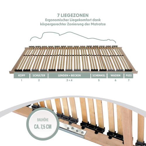 Home Deluxe lattenbodem MADO 90 x 200 cm - vtwonen shop