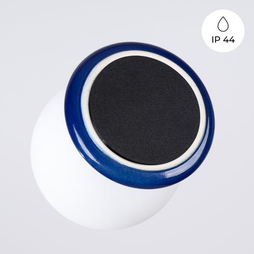 Sollux Lighting Plafondlamp ZORI ultramarijn IP44 - 12x16x12cm