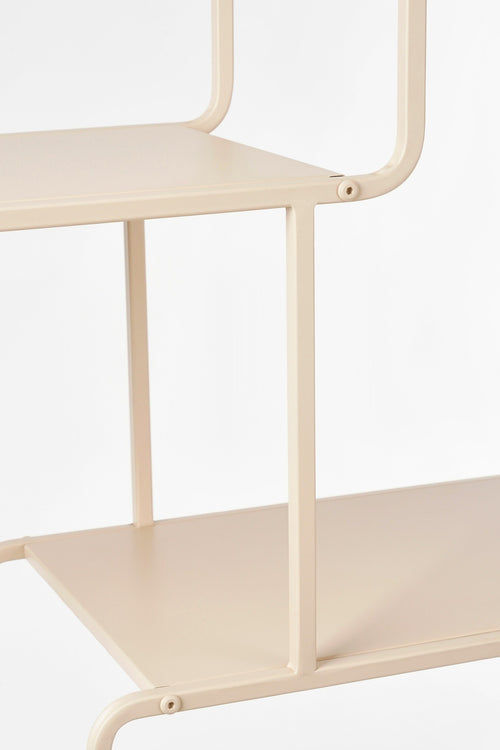 Mica Decorations Jules Open kast - L76 x B30 x H178 cm - Metaal - Lichtbruin - vtwonen shop