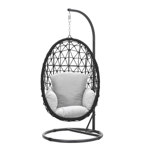 Garden Impressions hangstoel Panama swing egg- rope zwart - vtwonen shop