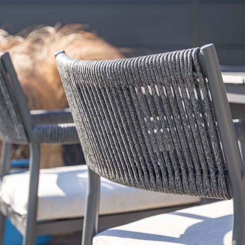 Garden Impressions tuinset Tineo - Tulli - donker grijs - 180x115 cm - 5-delig - vtwonen shop