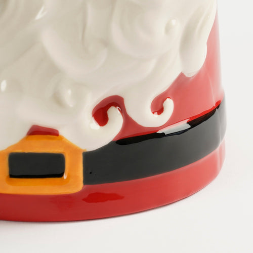 House of Seasons Celebration Voorraadpot - L16 x B16 x H26 cm - Steengoed - Rood - vtwonen shop