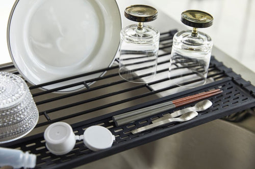 Yamazaki Afdruipmat Opvouwbaar - Tower - Zwart