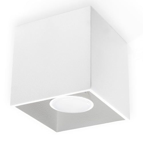 Sollux plafondlamp Quad - 1 lichts - 10  x 10   cm - wit - vtwonen shop