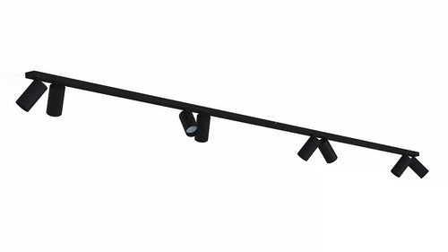 Nowodvorski railsysteem Mono - 8 lichts - 300  x 11   cm - zwart