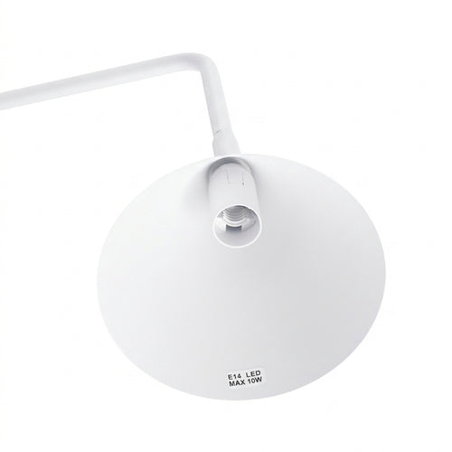 Sollux Lighting Tafellamp NOX wit - 18x18x35cm