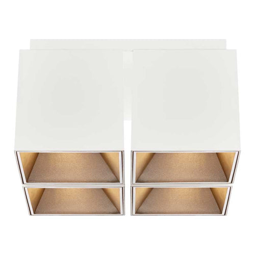 Nordlux Ethan Plafondlamp - 4-lichts GU10 - Wit