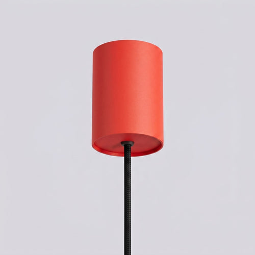 Sollux Lighting Hanglamp HALO 1 rood - 12x12x120cm