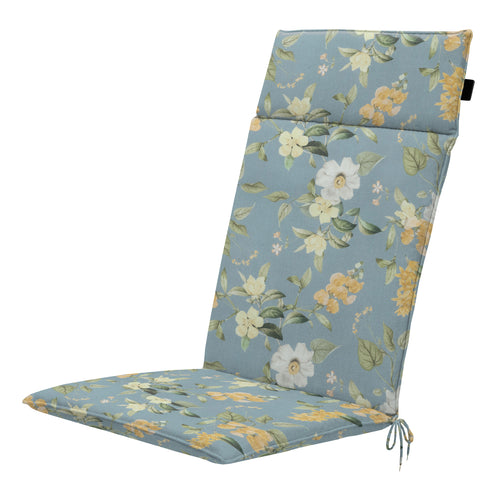 Madison tuintstoelkussen hoge rug Julliete - mulitkleur - 120x50x4cm - set van 4