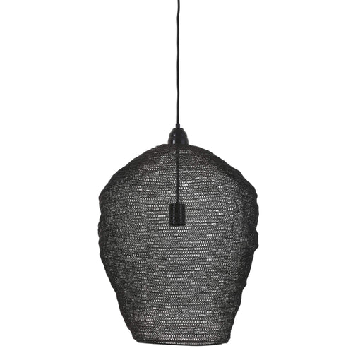 Light & Living hanglamp Nikki - zwart - Ø45cm - vtwonen shop