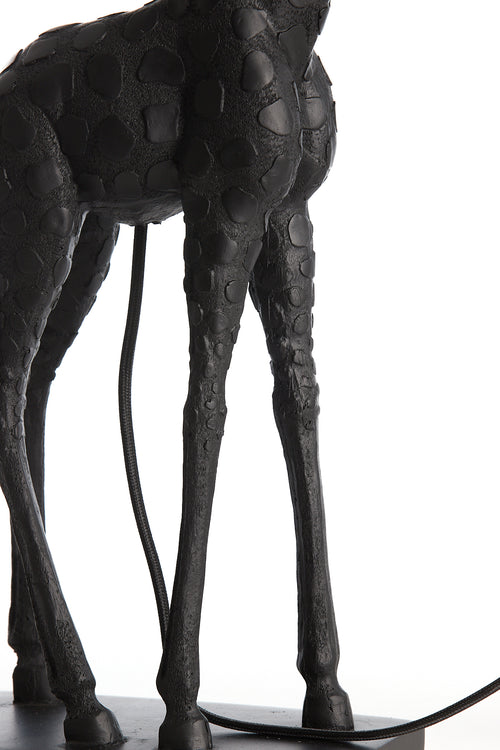 Light & Living tafellamp GIRAFFE - zwart - 28x20x68cm - vtwonen shop