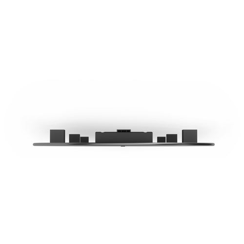 Umbra pilvormige spiegel Hubba - 45 x 157 x 5 cm - titanium