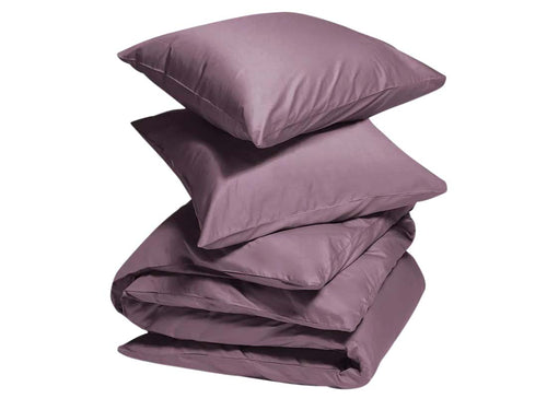 Yumeko dekbedovertrek katoen satijn amethyst 200x220 + 2/60x70 - vtwonen shop