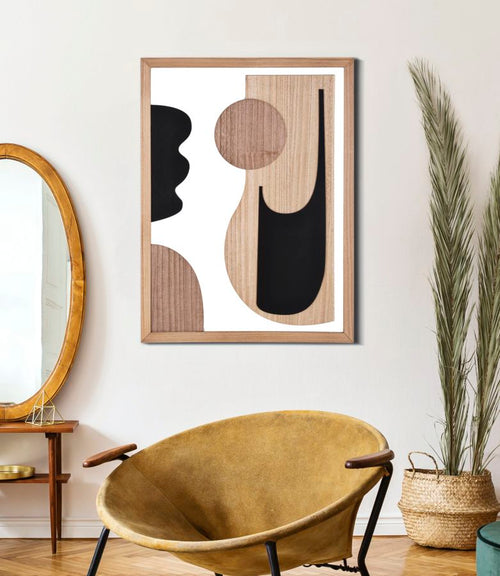 Mauro Ferretti paneel - 60x2x80 cm - bruin