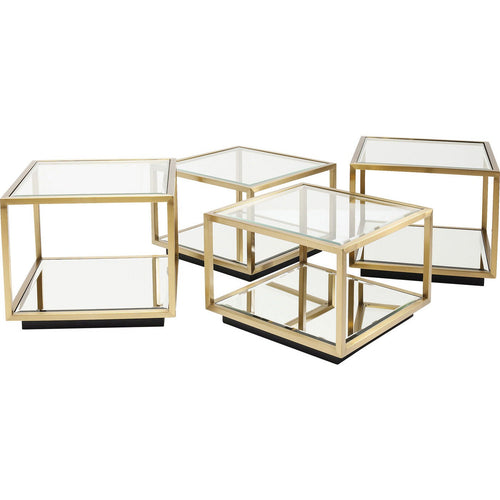 Kare Design Salontafel Luigi goud (4/Set) - vtwonen shop