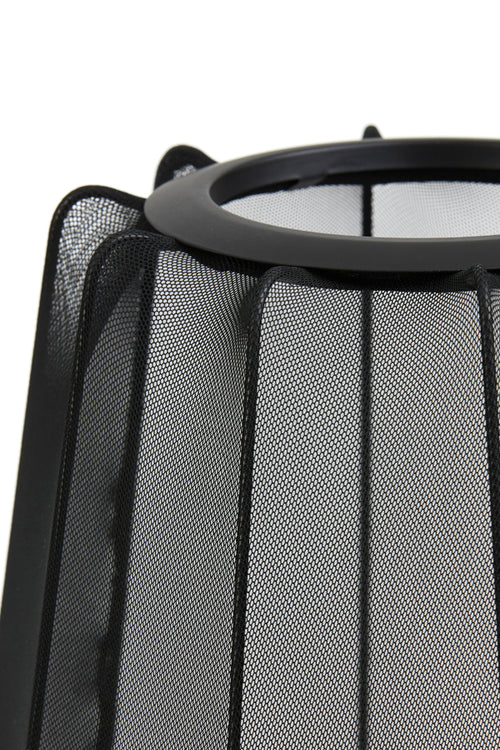 Light & Living tafellamp PLUMERIA - Ø25x45cm - zwart - vtwonen shop