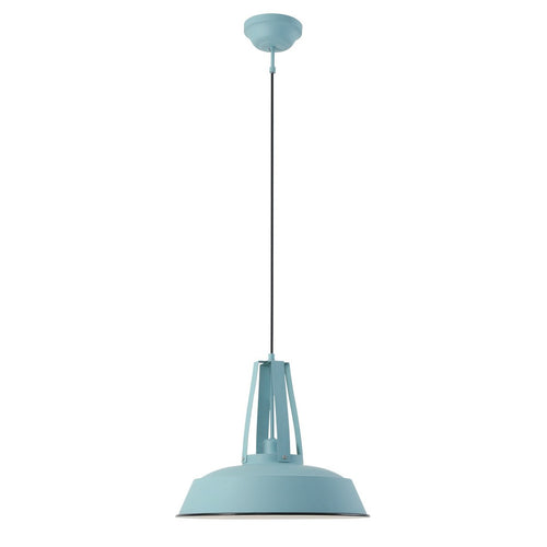 Mexlite hanglamp eden - 1 lichts - 42x 200 cm - blauw - vtwonen shop