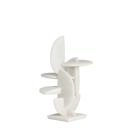 Light & Living ornament Giselle - wit - 27.5x21x34cm