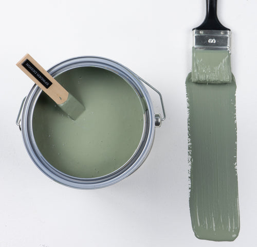 Spinder Design matte muurverf Wall Paint - Dusty Green - vtwonen shop