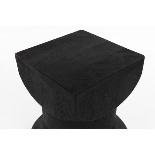 Housecraft Living Rea Bijzettafel Vierkant 30x 30 cm Mangohout Bruin donker - vtwonen shop