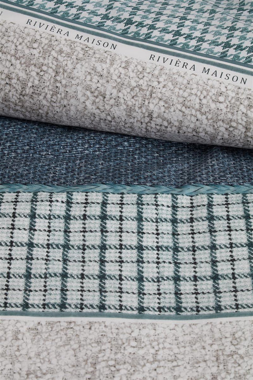 Rivièra Maison - Tailor dekbedovertrek - Tweepersoons - 200x200/220 cm - Groen - vtwonen shop