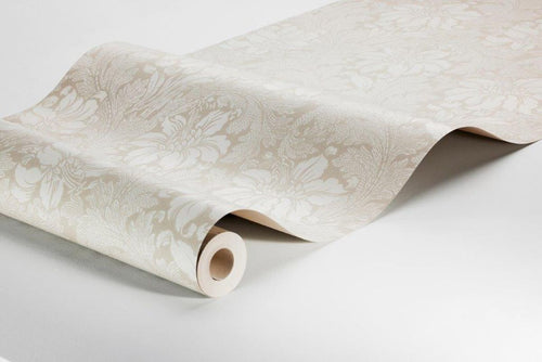 borastapeter behang bloemen beige - 53 cm x 10.05 m - 660998 - vtwonen shop