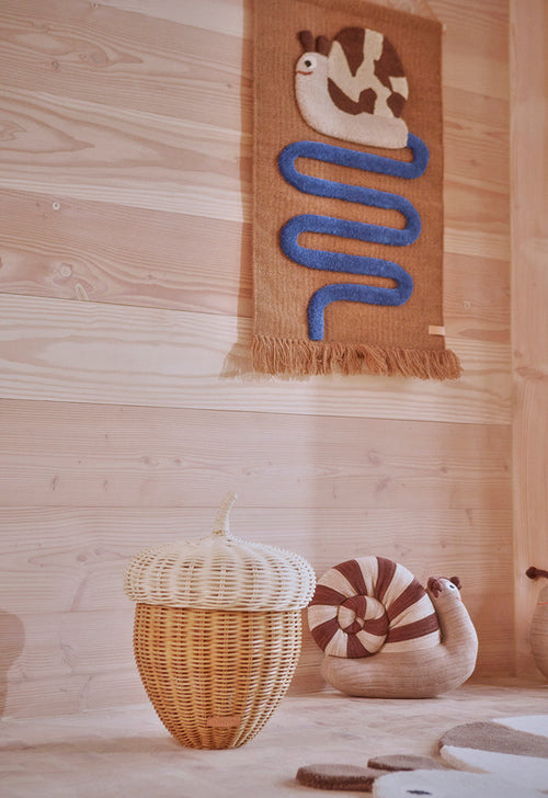 OYOY Muurmat Snail - wol - vtwonen shop