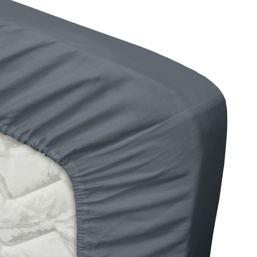 Ten Cate topper hoeslaken - 100% katoensatijn - 140x200 -  donkerblauw
