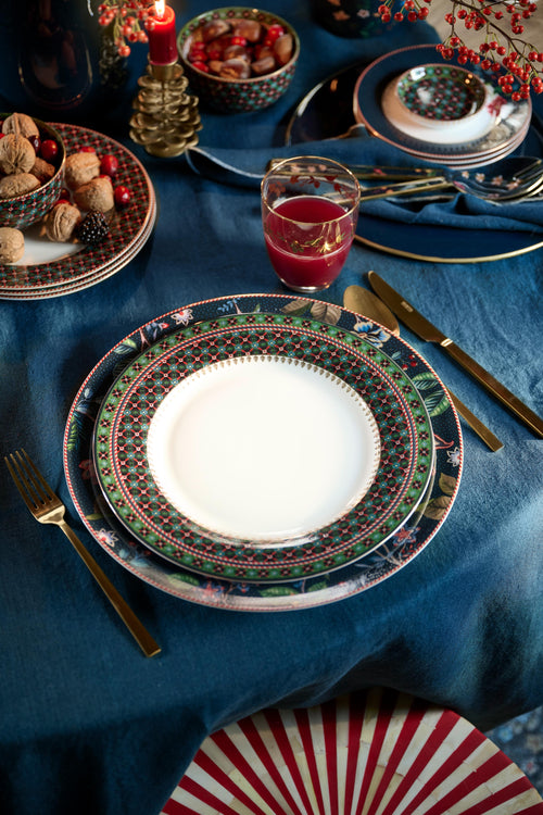 Pip Studio - Berry Blues - Dinerbord - 26,5cm