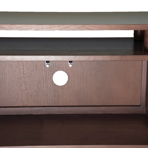DÉJA Living Tv-meubel Seki - Walnoot Hout - 180x40x50cm