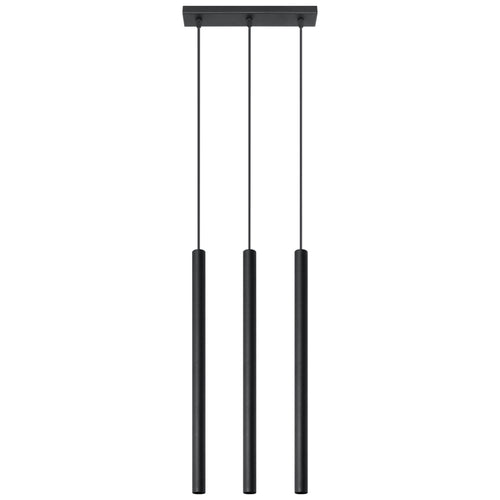 Sollux Lighting Hanglamp PASTELO 3 zwart - 30x5x90cm
