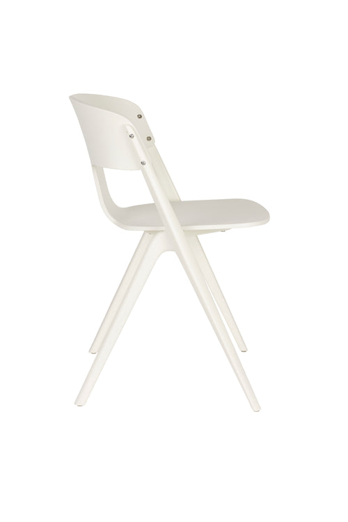 Zuiver Horizon Tuinstoelen stapelbaar Kunststof Off-White - Set van 4 - vtwonen shop