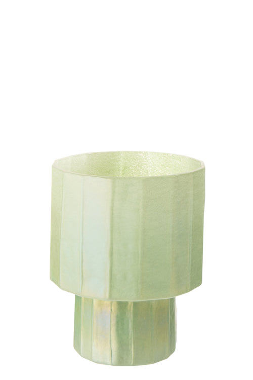 J-Line windlicht Ann - glas - groen