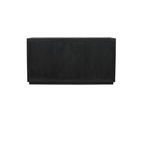 Starfurn  dressoir Brussel - zwart - 45x150x80cm