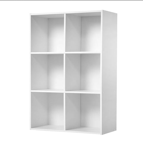 Calicosy - Opbergplank met 6 vakken COMPO -  29.5x61.5x91.5 cm