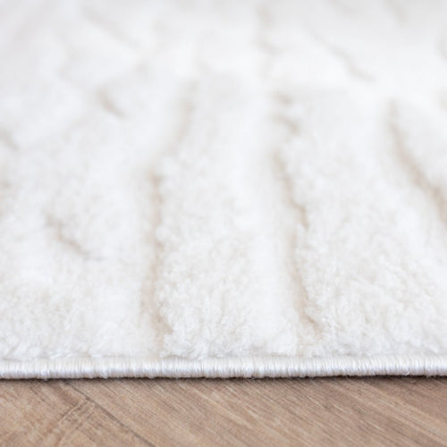 Interieur05 Scandinavisch vloerkleed Bjorn creme/wit
