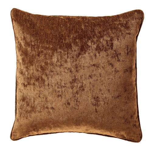 LEWY - Sierkussen 45x45 cm - Tobacco Brown - Bruin