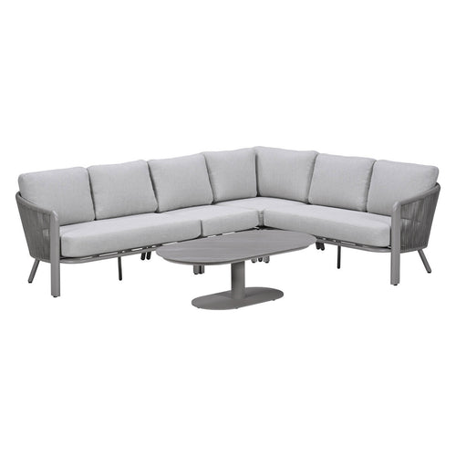 Garden Impressions Loungeset Ryan hoek 5-delig - taupe