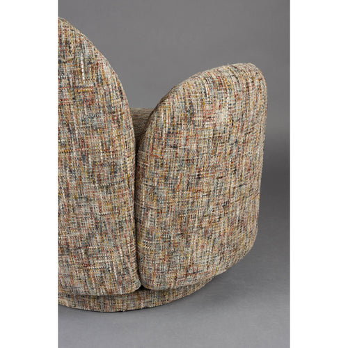 Dutchbone Rose Fauteuil Gemeleerd Meerkleurig - vtwonen shop