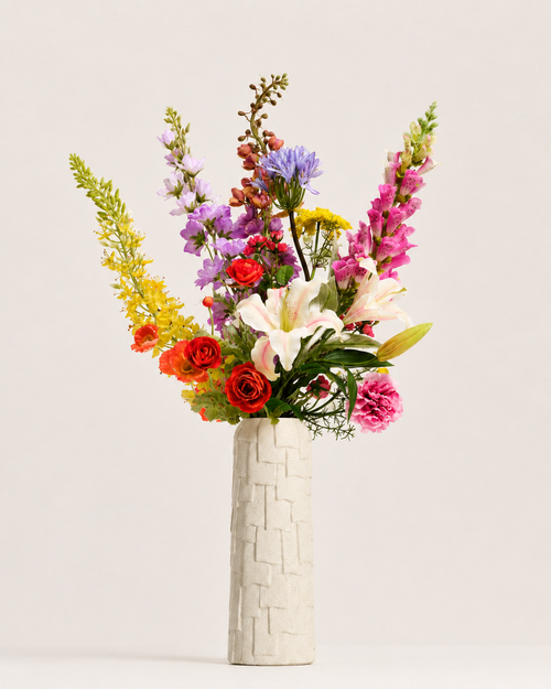 Blooming Good Zijden Boeket XL  Good SS.11 - meerkleurig/multi color - 110 cm. hoogte