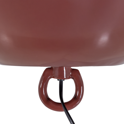 WOOOD tafellamp 25xØ26 cm Mero - Metaal - Hoogglans Rood - 25x26x26