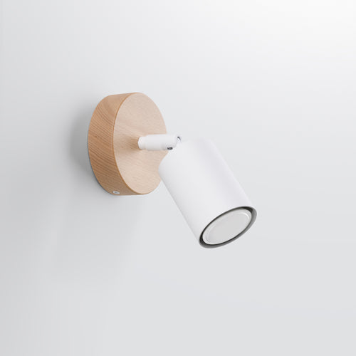 Sollux Lighting Wandlamp VERDO wit - 16x10x16cm