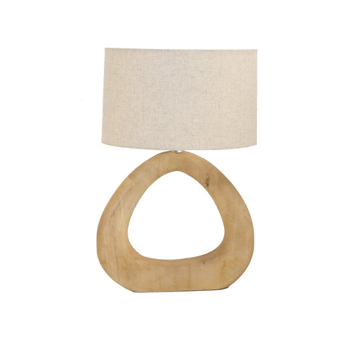 Giga Meubel Tafellamp Elize - Organisch - Naturel - 60cm - vtwonen shop